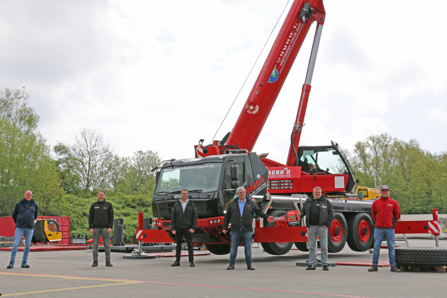 Germany’s first Grove GMK3060L-1 with new carrier cab goes to Arbeitsbühnen Gagarin